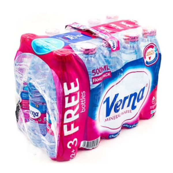 verna mineral water pack